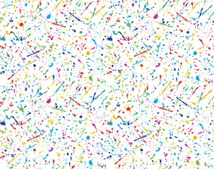 seamless pattern, ink splash