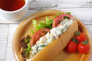 ポテトサラダパン　総菜パン　