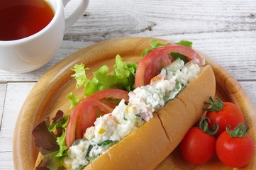 ポテトサラダパン　総菜パン　