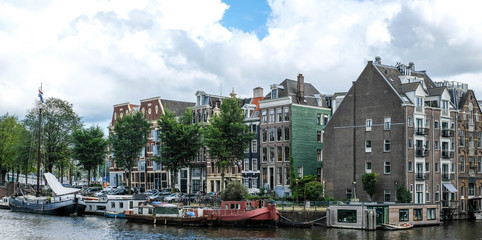 Altstadt von Amsterdam in den Niederlanden
