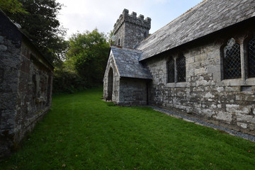 Fototapeta premium Temple Church Bodmin Moor Cornwall