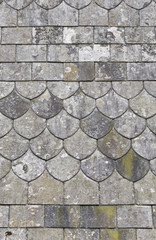 Slate Roof Temple Church Bodmin Moor Cornwall