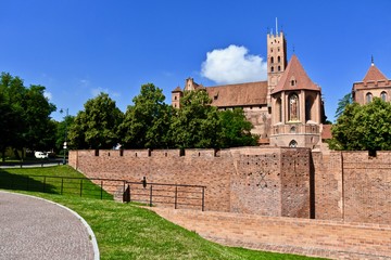 ポーランド マルボルク城 世界遺産 ドイツ騎士団 グダンスク poland Gdansk...