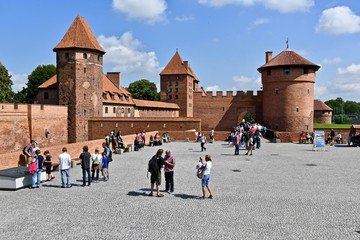 ポーランド マルボルク城 世界遺産 ドイツ騎士団 グダンスク poland Gdansk Malbork castle Germany Knights world heritage  Polska Gdańsk