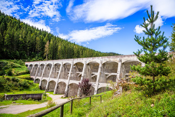 Linachtalsperre im Schwarzwald bei Vöhrenbach