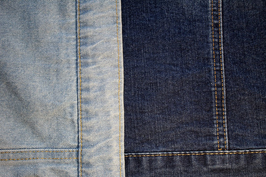 Denim texture of fabric