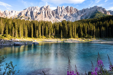 Lake Carezza (Karersee, Dolomites, Italy)