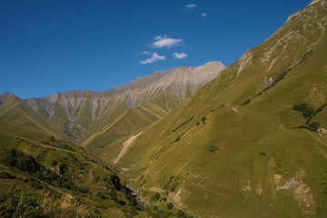 Naklejka premium mountain landscape