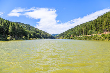 Linachtalsperre im Schwarzwald bei Vöhrenbach