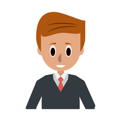 man preppy young adult icon image vector illustration design 