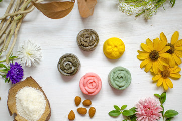 Ecological body care. Natural cosmetics - hard shampoo