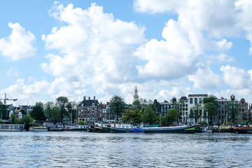 Altstadt von Amsterdam in den Niederlanden