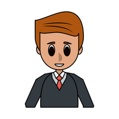man preppy young adult icon image vector illustration design 