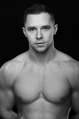 Portrait of bodybuilder