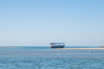 Kaunos antique city at Dalyan Turkey