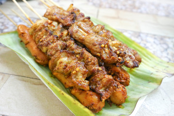 barbecued pork or Chinese barbecue