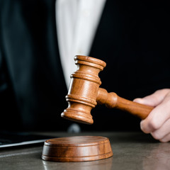 Legal office of lawyers and attorney. Judge Gavel, Scale of Justice