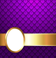 Golden Abstract Banner Design