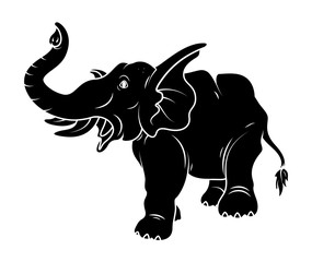 Elephant Silhouette