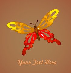 Butterfly Vector Shape