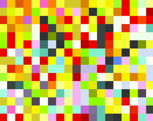 Colorful Abstract Mosaic Pattern