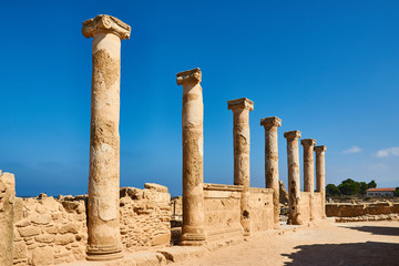 Fototapeta premium House of Theseus, Paphos, Cyprus 