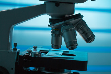 Lenses and microscope eyepieces for scientific research