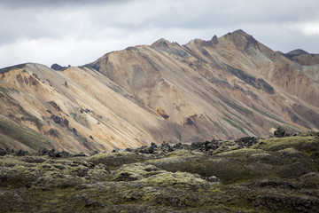 nature park landmannalaugar in iceland