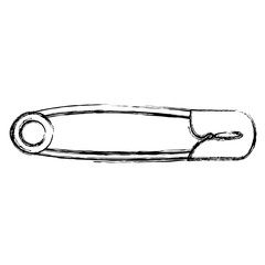 security clothes pin icon vector illustration design