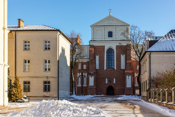 Cathedral of Saint Michael the Archangel in Lomza, Podlasie, Poland