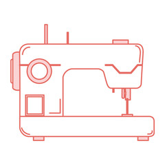 sewing machine isolated icon vector illustration design