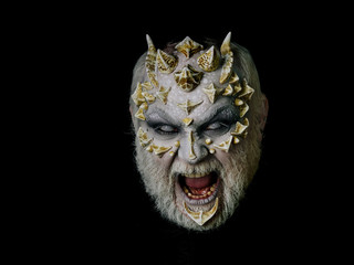 Horror and fantasy concept