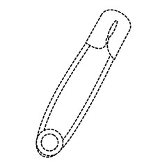 security clothes pin icon vector illustration design