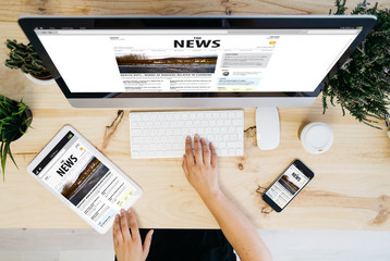 news website overhead devices