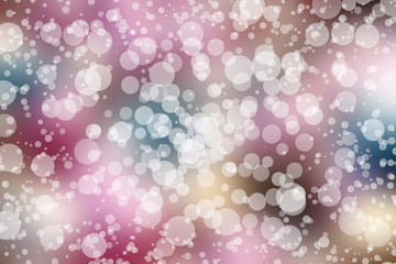 light circle blur abstract