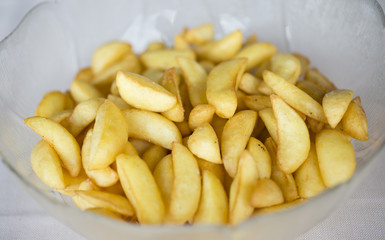 Dish of italian french fries