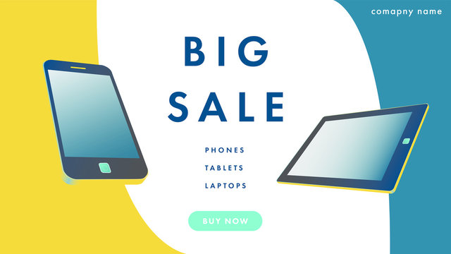 Big sale brochure of electronics accessories