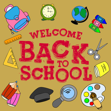 659 Best Welcome Back To School Images Stock Photos Vectors Adobe Stock