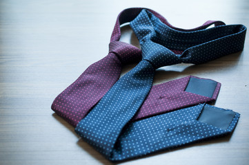 Pair of men's neckties