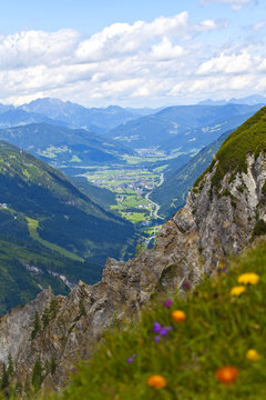 Das Flachautal vom Benzeck