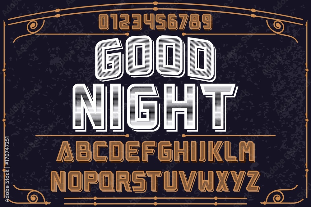 Poster font handwritten vector calligraphic alphabet,vector,script,font,labels named wrestling match font h