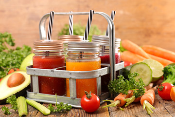 fruit and vegetable juice or smoothie