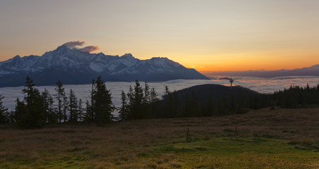 Tagesanbruch am Rossbrand