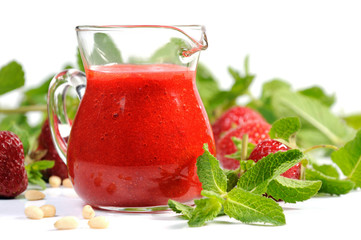 Strawberry fresh sauce