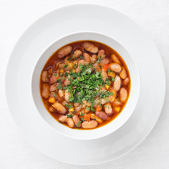 cranberry beans in oil 