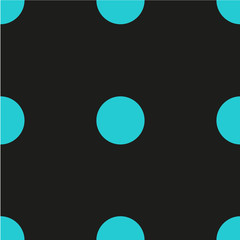 Polka dot seamless pattern. Dotted background with circles, dots, rounds Vector illustration 