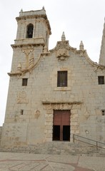 Fototapeta na wymiar Church in Peniscola, Spain