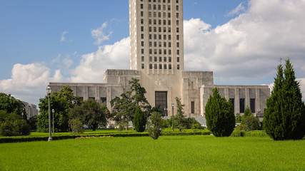 Louisiana State Capitol Building in Baton Rouge