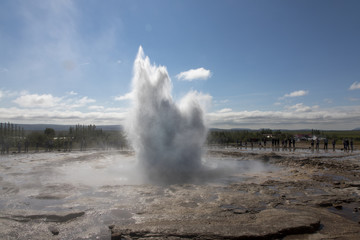 Geysir Strokkur, Island
