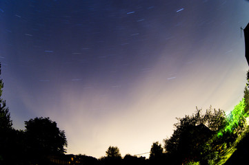 Fototapeta na wymiar Beautiful night sky